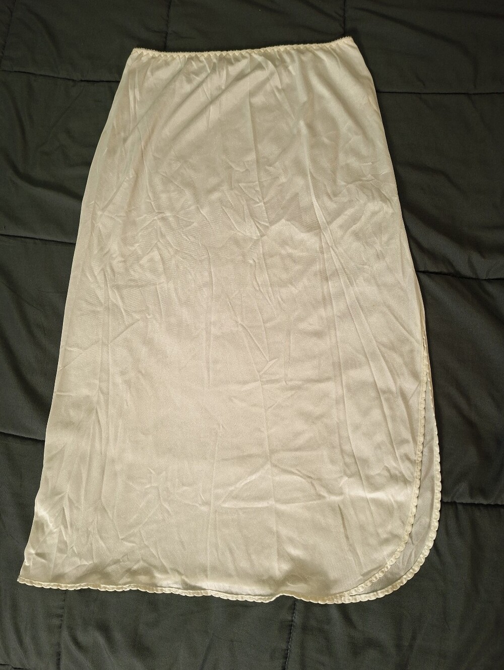 Vintage Slip Skirt Pink Lady Size Small Made In Canada